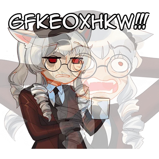 🥴 Стикер «Айай» для Telegram