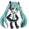 🙂 Эмодзи «Miku #anime #girl» для Telegram