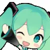 Стикерпак Miku #anime #girl для Telegram