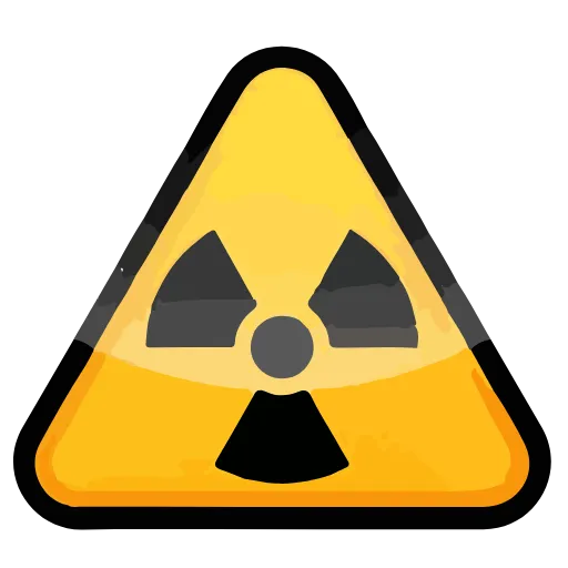 ☢️ Эмодзи «Тебе Здесь Не» для Telegram