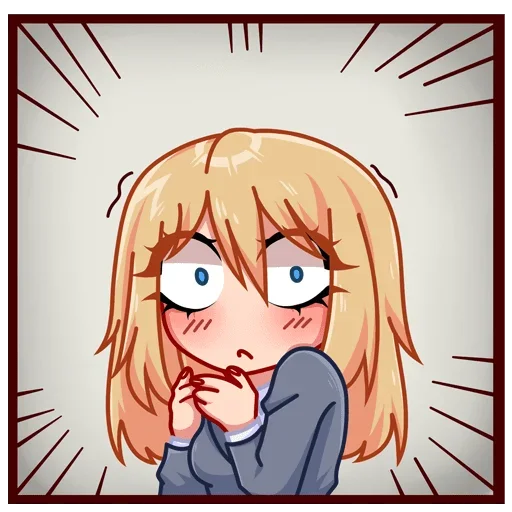 😳 Стикер «Юка» для Telegram