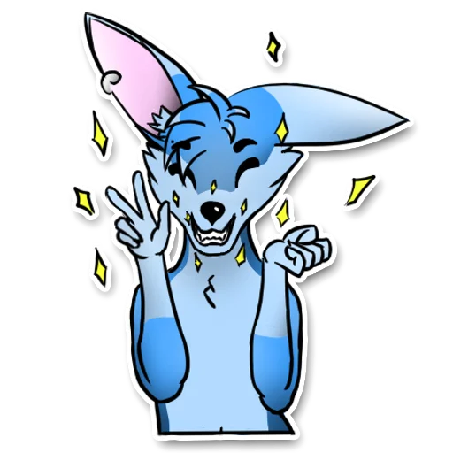 ✨ Стикер «Юки и Ини» для Telegram