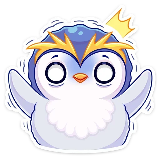 🤯 Стикер «Юки» для Telegram