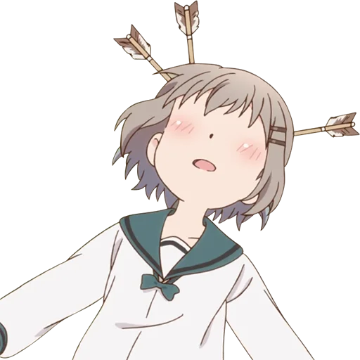 😳 Стикер «Yama no Susume - Aoi Yukimura» для Telegram