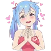 🥰 Эмодзи «Юко» для Telegram