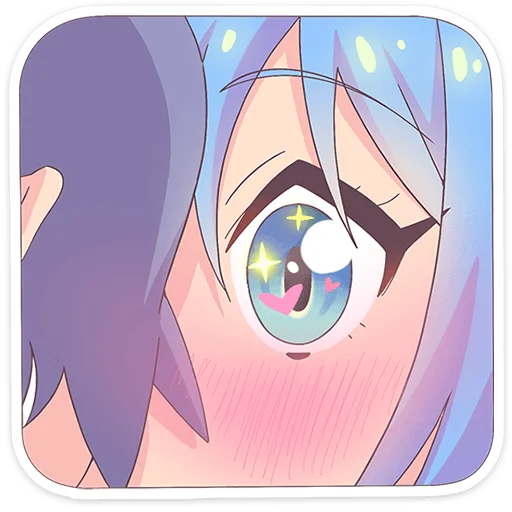 ☺ Стикер «Юко» для Telegram