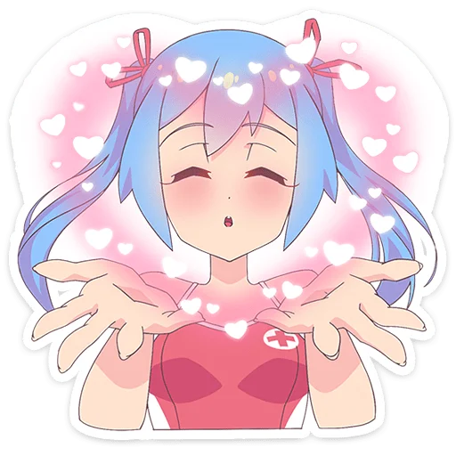 😘 Стикер «Юко» для Telegram