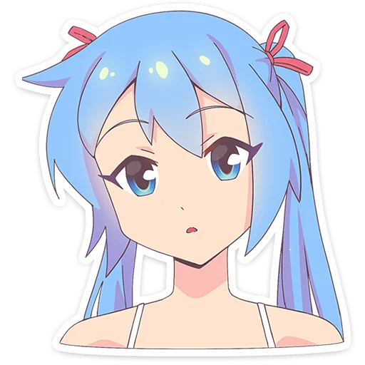 😧 Стикер «Юко» для Telegram
