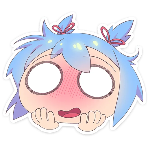 ☺ Стикер «Юко» для Telegram