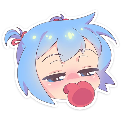 😛 Стикер «Юко» для Telegram
