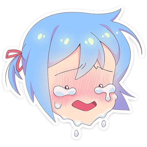 😢 Стикер «Юко» для Telegram