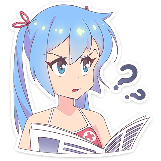 🤨 Стикер «Юко» для Telegram