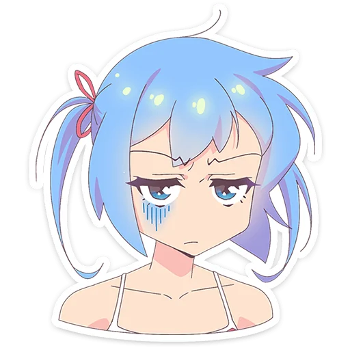 😐 Стикер «Юко» для Telegram