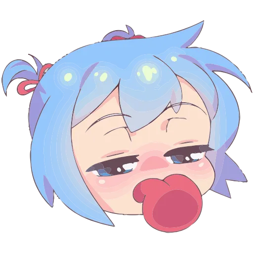 👅 Эмодзи «Юко» для Telegram