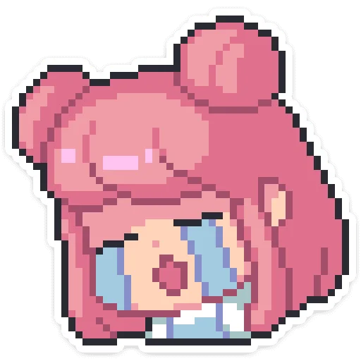 😭 Стикер «Yumiko chan • Юмико» для Telegram