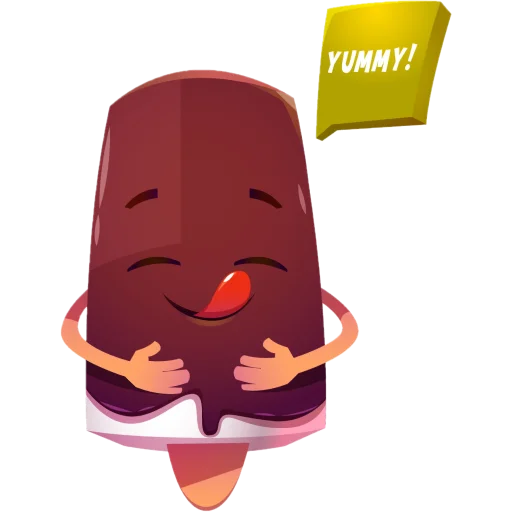 😋 Стикер «yummy» для Telegram