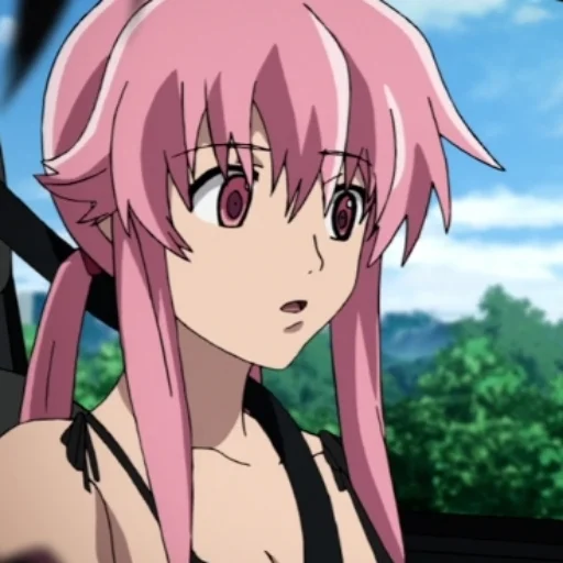 💊 Стикер «Юно Гасай / Yuno Gasai» для Telegram