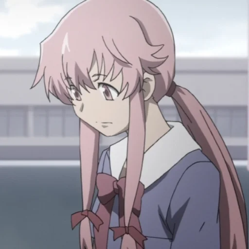 🤍 Стикер «Юно Гасай / Yuno Gasai» для Telegram
