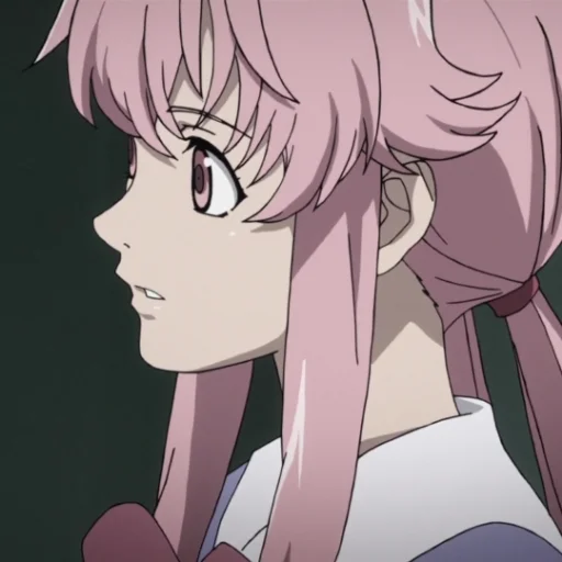 💌 Стикер «Юно Гасай / Yuno Gasai» для Telegram