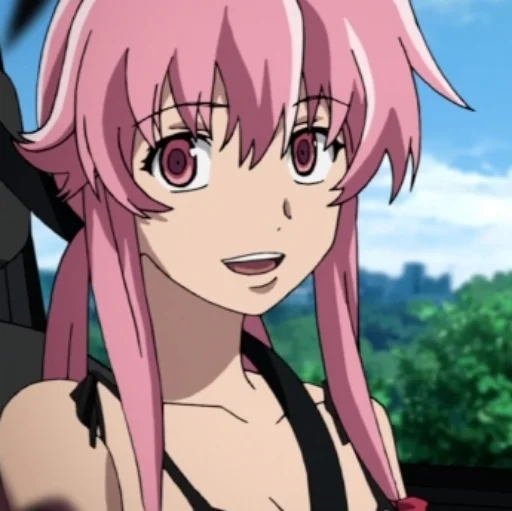 🪦 Стикер «Юно Гасай / Yuno Gasai» для Telegram