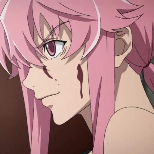 🛁 Стикер «Юно Гасай / Yuno Gasai» для Telegram