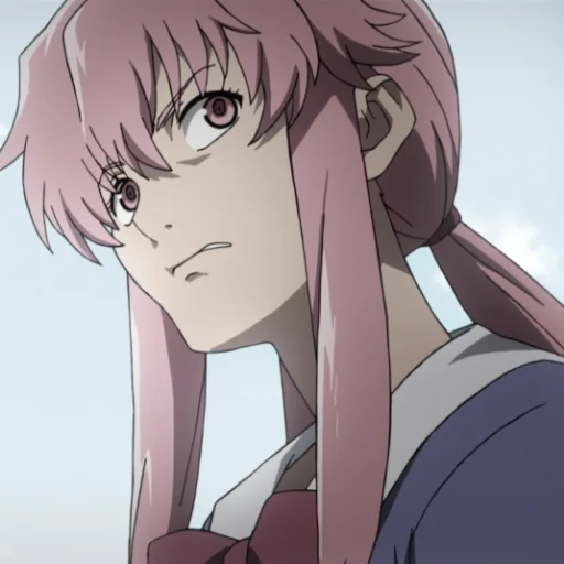 🛁 Стикер «Юно Гасай / Yuno Gasai» для Telegram