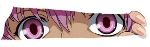 Стикерпак Yuno Gasai Future Diary для Telegram