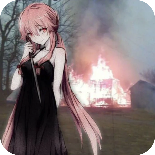 🔥 Стикер «Yuno Gasai» для Telegram