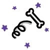 🦷 Эмодзи «Хэллоуинские ништячки» для Telegram