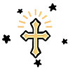 ✝️ Эмодзи «Хэллоуинские ништячки» для Telegram