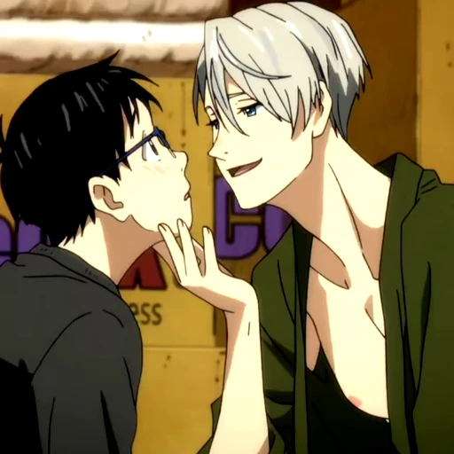 👨‍❤️‍👨 Стикер «Yuri On Ice» для Telegram