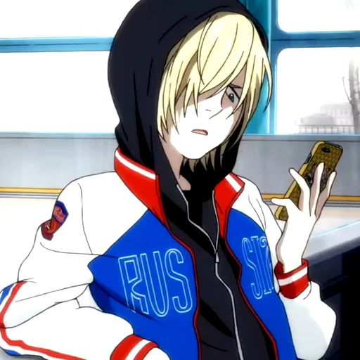 😕 Стикер «Yuri On Ice» для Telegram