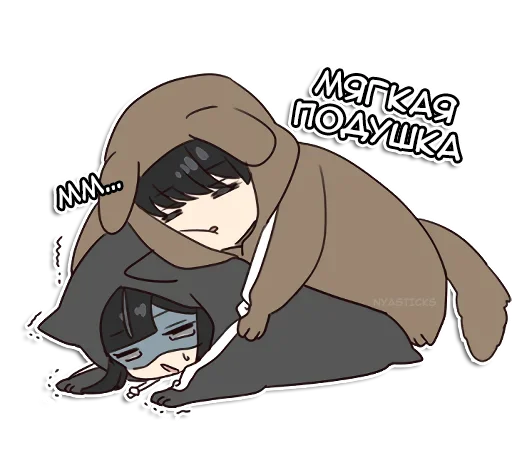 😚 Стикер «Юрудура-кун 2» для Telegram