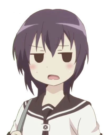 😒 Стикер «Yuru Yuri» для Telegram