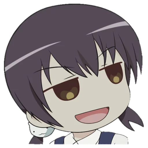 😏 Стикер «Yuru Yuri» для Telegram