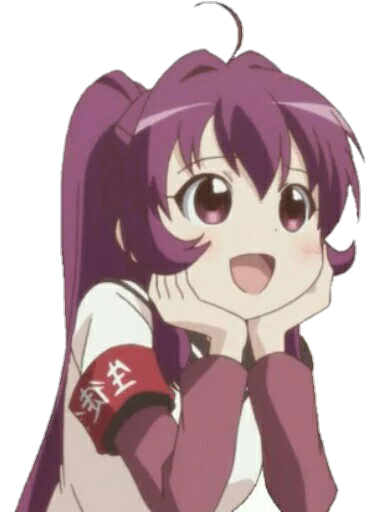 😃 Стикер «Yuru Yuri» для Telegram