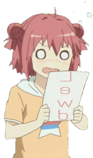 😳 Стикер «Yuru Yuri» для Telegram