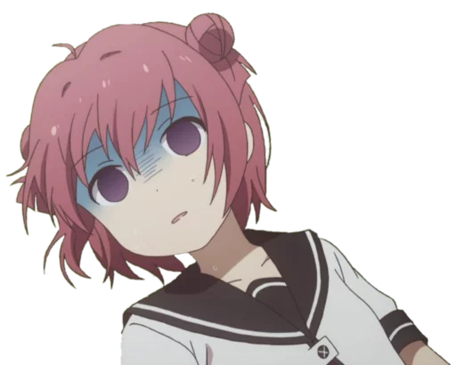 😲 Стикер «Yuru Yuri» для Telegram