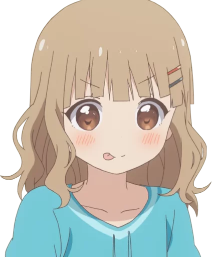 😋 Стикер «Yuru Yuri» для Telegram