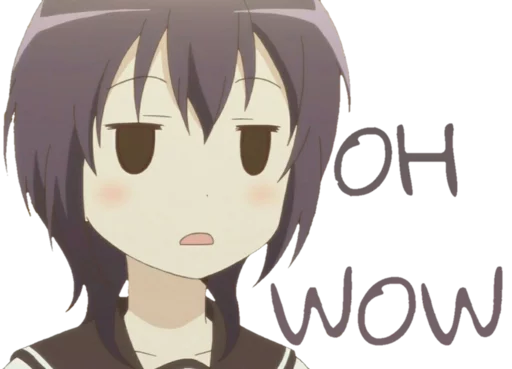 😐 Стикер «Yuru Yuri» для Telegram