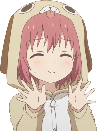 ✋ Стикер «Yuru Yuri» для Telegram