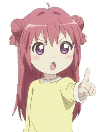 👉 Стикер «Yuru Yuri» для Telegram