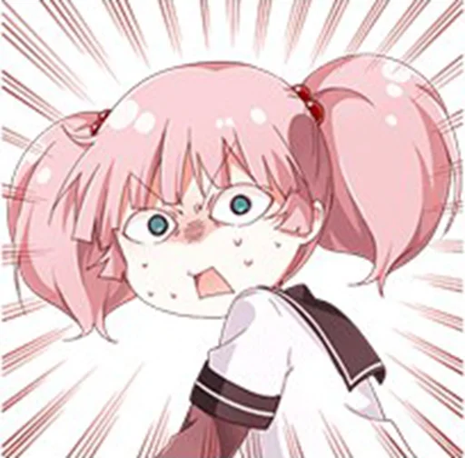 👧 Стикер «Yuru Yuri Rus» для Telegram