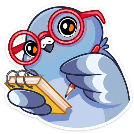 🤓 Стикер «Юстас» для Telegram