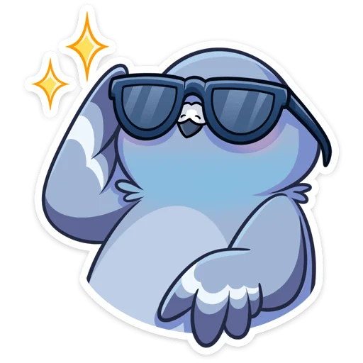 😎 Стикер «Юстас» для Telegram