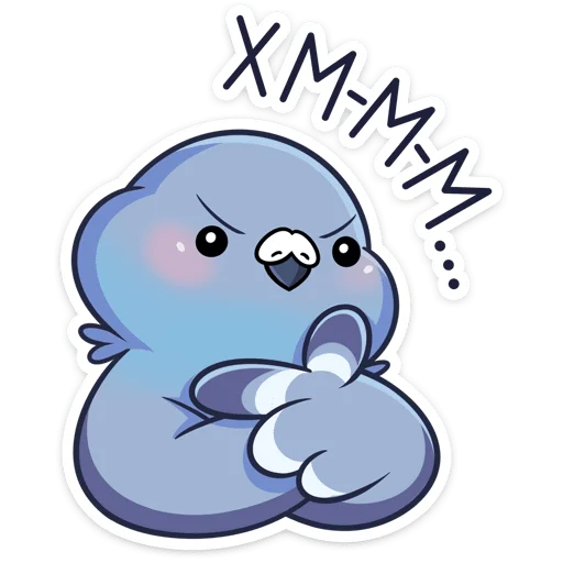 🤔 Стикер «Юстас» для Telegram