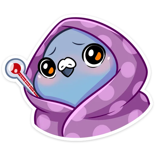 🤒 Стикер «Юстас» для Telegram