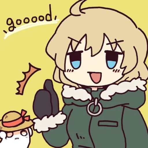 👍 Стикер «Girls und Panzers» для Telegram