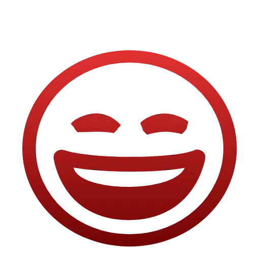 😀 Эмодзи «черные красные эмодзи» для Telegram