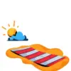 🏖 Эмодзи «Summer #timeofyear #summer #vibe» для Telegram